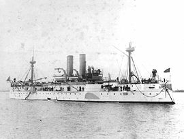 Le navire entre 1895 et 1898