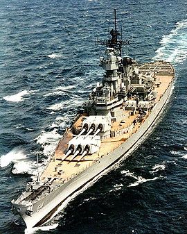 USS Wisconsin vers 1990