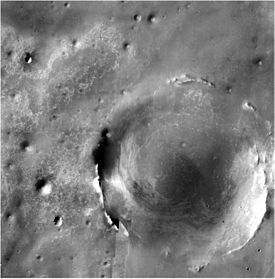 Photo prise le 7 mars 2009 par Mars Reconnaissance Orbiter.