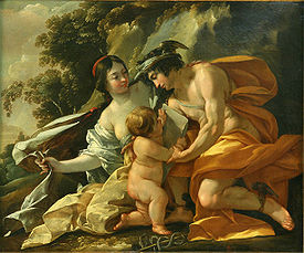 Vénus, Mercure et Cupidon
