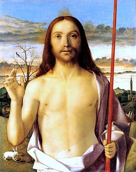 Image illustrative de l'article Le Christ bénissant (Bellini, Kimbell Art Museum)