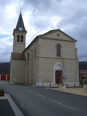 L'église de Saint-Just-de-Claix.