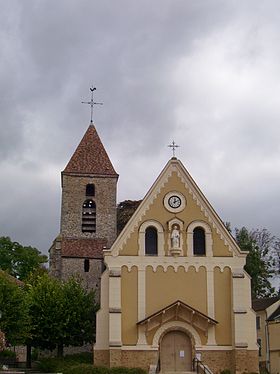 Facade avant de l'Église