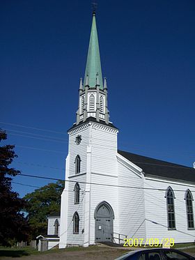 L'église Trinity de Kingston Creek