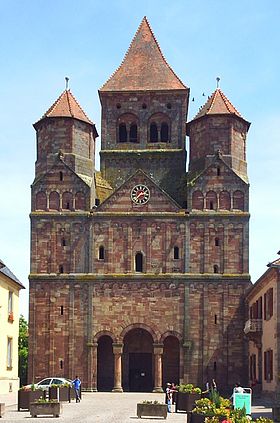 Image illustrative de l'article Abbaye de Marmoutier (Alsace)