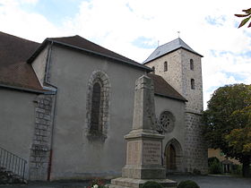 L'église de Saint-Nicolas-Courbefy