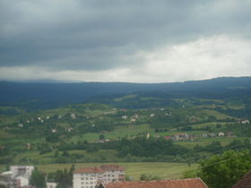Vue générale de Čifluk