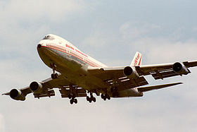 Le Boeing 747 deux semaines avant l'explosion