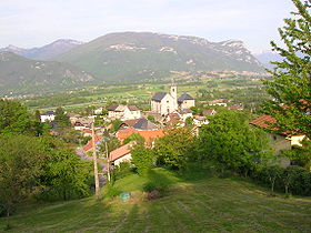Vue panoramique de Saint-Baldoph