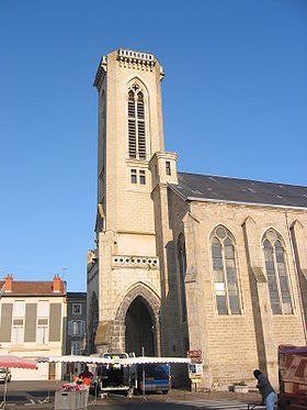 Clocher de l'église paroissiale Notre-Dame.