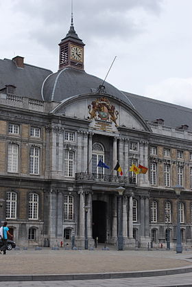 Palais des Princes-Evêques, lieu de la Cérémonie officielle de départ.