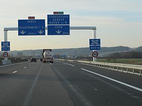 Image illustrative de l'article Autoroute A432 (France)