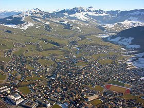 Vue aérienne de Appenzell
