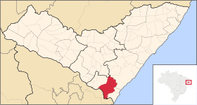 Localisation de Penedo sur une carte