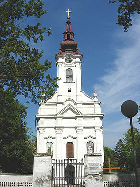 L'église orthodoxe serbe d'Alibunar
