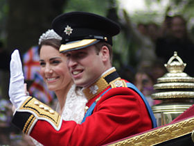 Catherine Middleton et le prince William