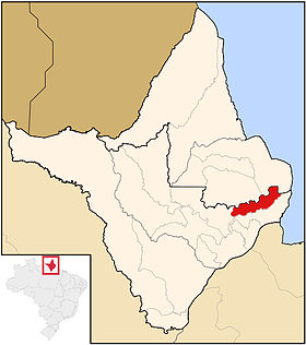Localisation de Cutias sur une carte