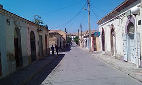 Ammi Moussa, rue principale du vieux quartier