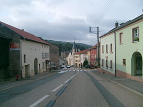 Rue principale d'Apach