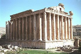 Le temple de Bacchus