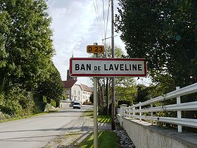 Entrée du village de Ban-de-Laveline