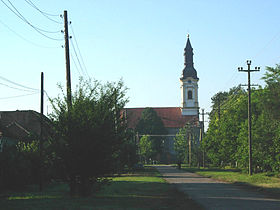 L'église orthodoxe serbe de Banatsko Aranđelovo