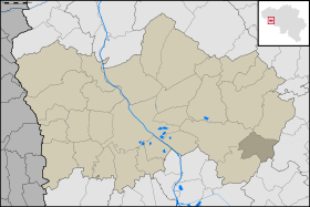 Localisation de Barry au sein de Tournai