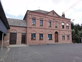 La mairie de Barzy-en-Thiérache