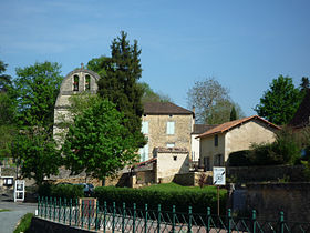 Eglise et bourg de Bayac