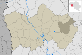 Localisation de Beclers au sein de Tournai