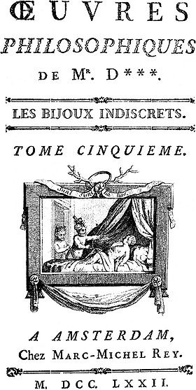 Illustration de Les Bijoux indiscrets