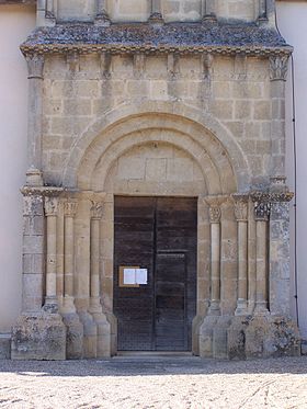 Le portail classé (juin 2009)
