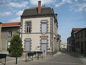La mairie de Blanzat