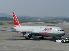 Boeing 767-300 de Lauda Air du même type que celui accidenté.