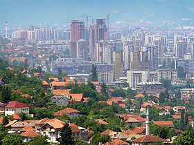 Vue générale de Novo Sarajevo