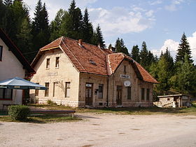 L'ancienne gare de Stambolčić