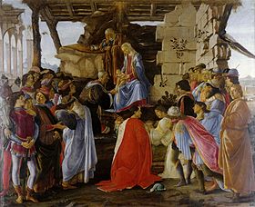 Image illustrative de l'article L'Adoration des mages (Sandro Botticelli, 1475)