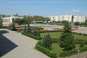Place Lénine à Kstovo.