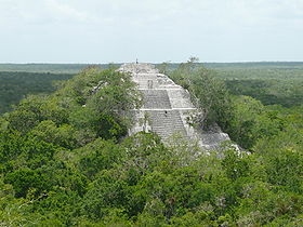 Temple I, biosphère de Calakmul