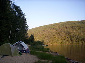 Camping à Barriere Lake