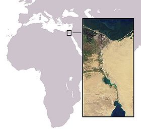 Le canal de Suez relie la Méditerranée et la mer Rouge.