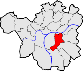 Localisation d'Erpent dans la commune de Namur