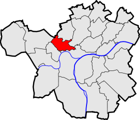 Localisation de Saint-Servais dans la commune de Namur