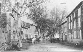 Caunes-Aude en 1906