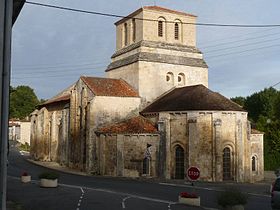 L'église abbatiale de Cellefrouin