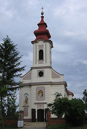 L'église orthodoxe serbe de Čenej