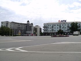 Place centrale de Nakhodka