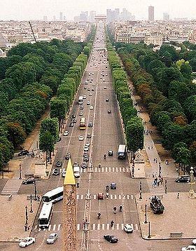 L'avenue des Champs-Élysées