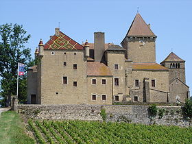 Le château et l'église