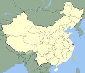 Localisation de Shanghai
